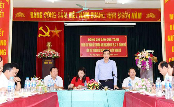 Tăng cường công tác tiếp công dân, giải quyết khiếu nại, tố cáo