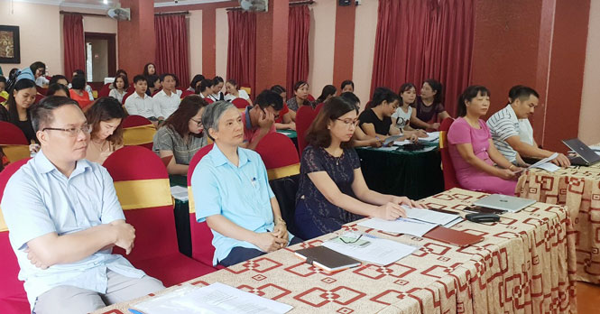 Tập huấn về cách tiếp cận, sử dụng và cung cấp thông tin về công tác dân số