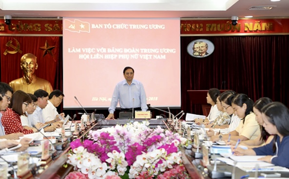 Trung ương Hội LHPN Việt Nam Rà soát lại chức năng, nhiệm vụ, thực hiện tinh giản biên chế, giảm cấp phó, cấp phòng