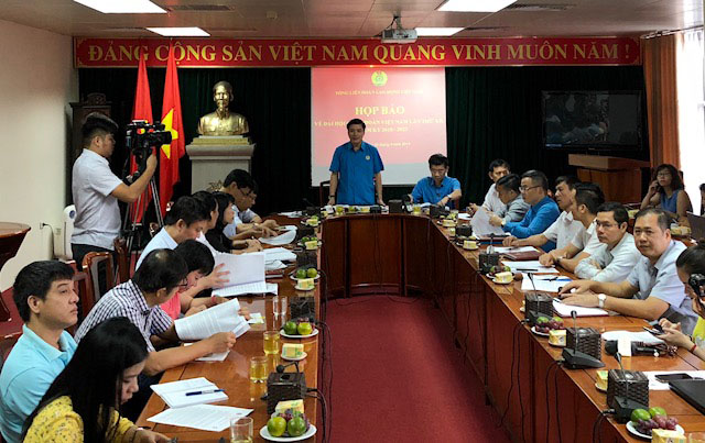 950 đại biểu dự Đại hội Công đoàn Việt Nam lần thứ XII