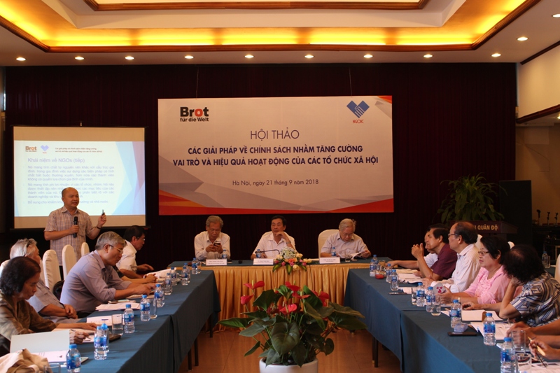 Tăng cường vai trò và hiệu quả hoạt động của các tổ chức xã hội