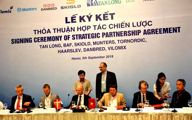 Việt Nam và Đan Mạch ký kết hợp tác trong lĩnh vực sản xuất nông nghiệp