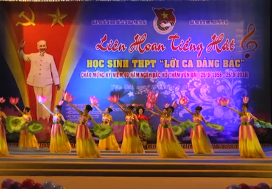Liên hoan tiếng hát học sinh “Lời ca dâng Bác”