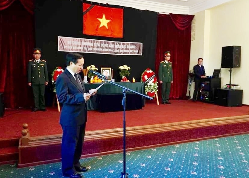 Đại sứ quán Việt Nam tại Nga tổ chức lễ viếng Chủ tịch nước Trần Đại Quang
