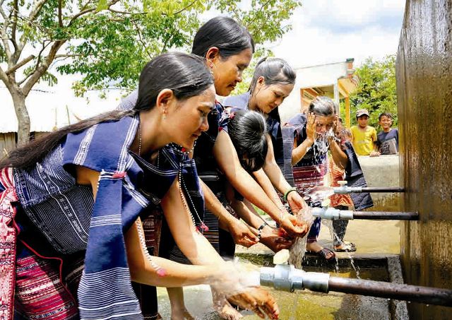 Tăng mức tín dụng cho công trình nước sạch nông thôn lên 10 triệu đồng hộ công trình