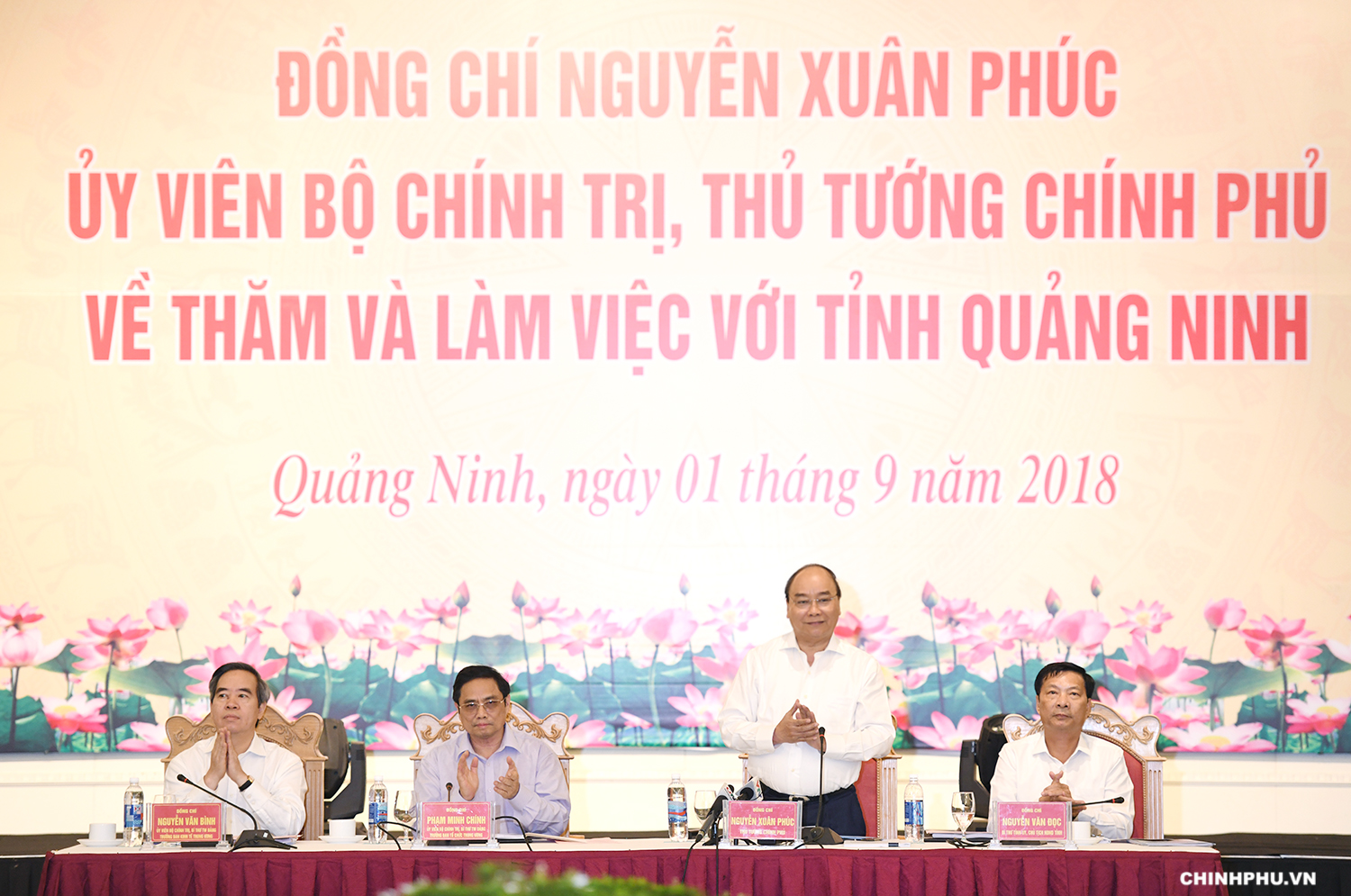 Thủ tướng làm việc với lãnh đạo chủ chốt tỉnh Quảng Ninh