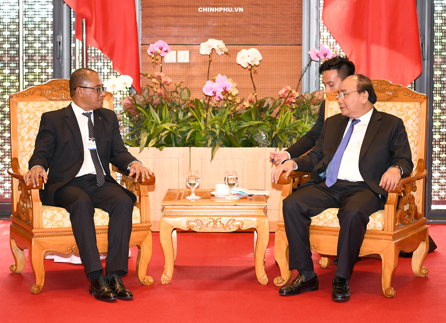 Thủ tướng Nguyễn Xuân Phúc tiếp Bộ trưởng Ngoại giao và Hợp tác Timor-Leste