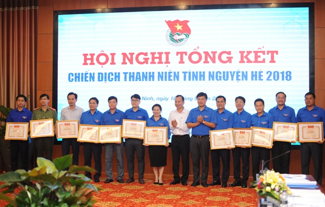 Hoàn thành 8 9 chỉ tiêu đề ra trong Chiến dịch Thanh niên tình nguyện hè 2018