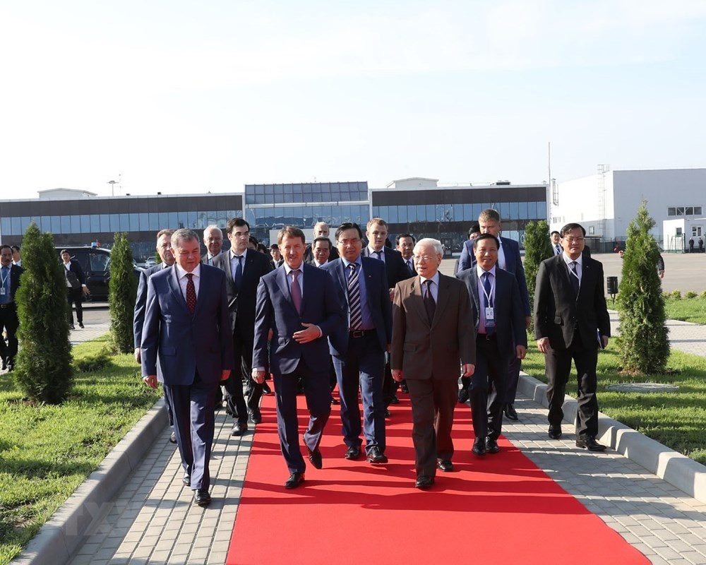 Tổng Bí thư Nguyễn Phú Trọng kết thúc chuyến thăm chính thức Liên bang Nga và đi thăm chính thức Hungary