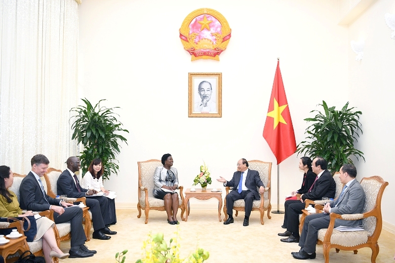 Thủ tướng Chính phủ tiếp Phó Chủ tịch phụ trách khu vực Đông Á và Thái Bình Dương, Ngân hàng Thế giới