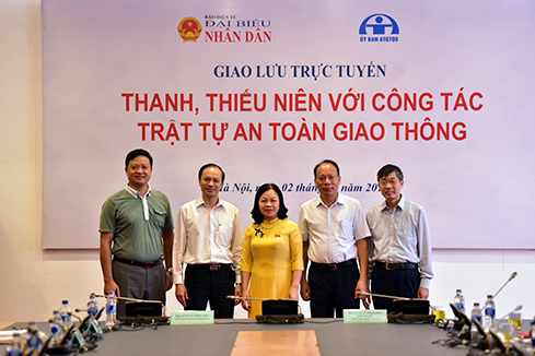 Thanh, thiếu niên với công tác trật tự an toàn giao thông