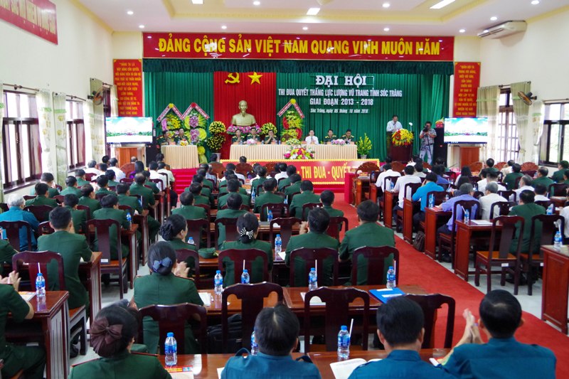 Đại hội thi đua quyết thắng lực lượng vũ trang tỉnh Sóc Trăng giai đoạn 2013 - 2018