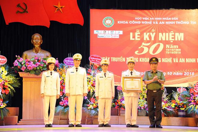 Kỷ niệm 50 năm ngày truyền thống Khoa Khoa học và An ninh thông tin Học viện An ninh Nhân dân