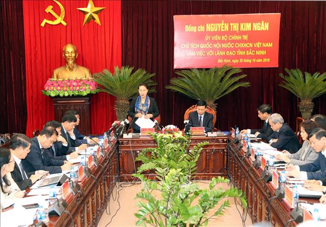 Chủ tịch Quốc hội Bắc Ninh cần phát huy triệt để lợi thế để phát triển