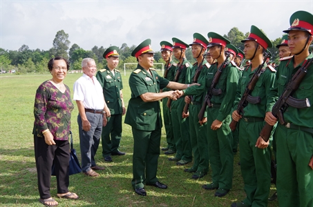 Xây dựng môi trường văn hóa quân sự ở Binh đoàn Cửu Long
