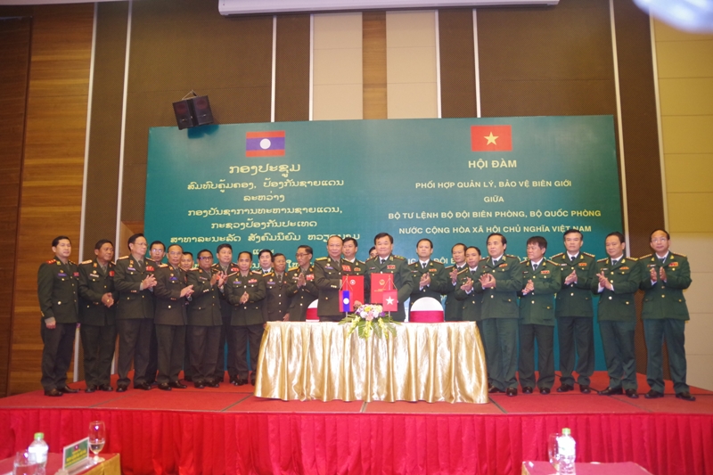 Tăng cường phối hợp quản lý, bảo vệ biên giới hai nước Việt Nam – Lào ​