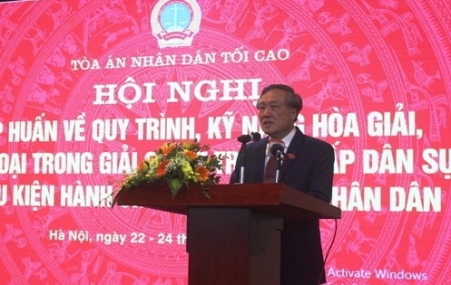 Nâng cao kỹ năng cho hòa giải viên, đối thoại viên