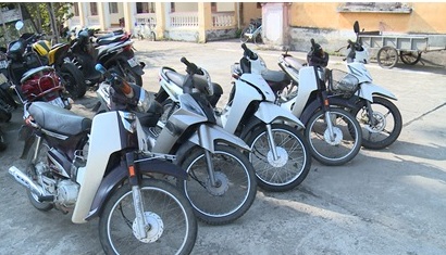 Thái Bình Khởi tố 2 đối tượng gây ra 13 vụ trộm cắp xe máy