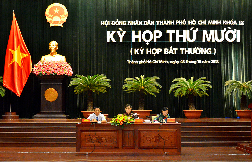 HĐND TP Hồ Chí Minh họp bất thường xem xét nhiều vấn đề nóng