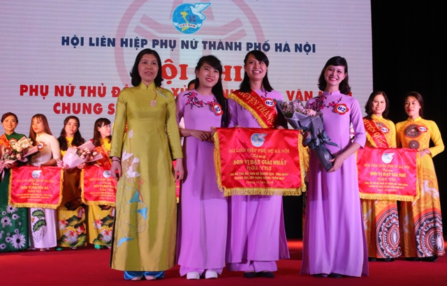 Phụ nữ Thủ đô chung sức xây dựng nông thôn mới