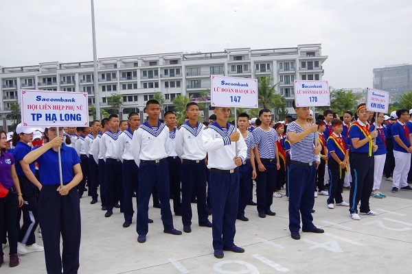 Lữ đoàn 147 Hải quân đoạt Giải nhất cuộc thi Việt dã truyền thống tỉnh Quảng Ninh năm 2018