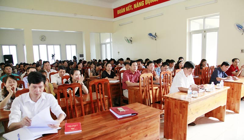 Sở Y tế Tuyên Quang Học tập, quán triệt Nghị quyết hội nghị lần thứ 7 BCH TW Đảng Khóa XII