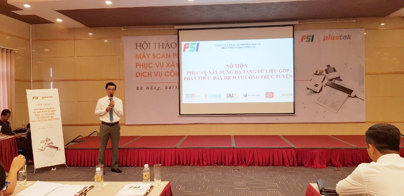 Hội thảo “Máy scan plustek và giải pháp hạ tầng dữ liệu dịch vụ công trực tuyến”