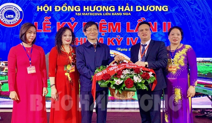 Hội đồng hương Hải Dương tại Nga gặp mặt nhân ngày Phụ nữ Việt Nam