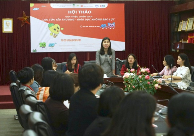 Chiến dịch “Lan tỏa yêu thương - Giáo dục không bạo lực”
