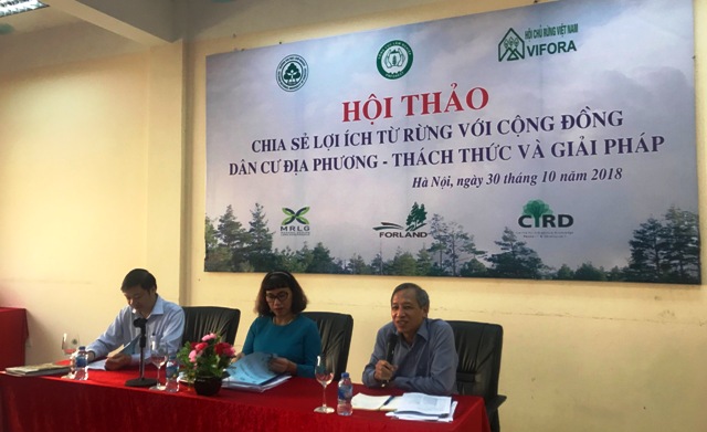 Thống nhất nhận thức về việc chia sẻ lợi ích từ rừng