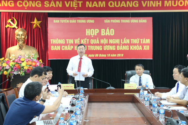 Sẽ tiến hành lấy phiếu tín nhiệm tại Hội nghị Trung ương 9 khóa XII