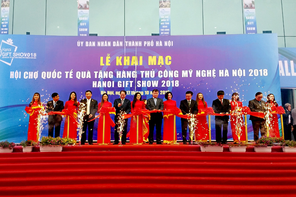 Hanoi Gift Show 2018 – quy tụ những sản phẩm thủ công mỹ nghệ tiêu biểu
