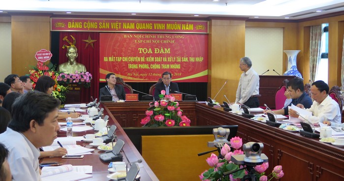 Kiểm soát và xử lý tài sản, thu nhập trong phòng, chống tham nhũng