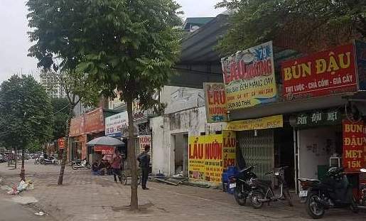Xử lý nghiêm vi phạm về đất đai, xây dựng dọc đường Nguyễn Hoàng Hà Nội