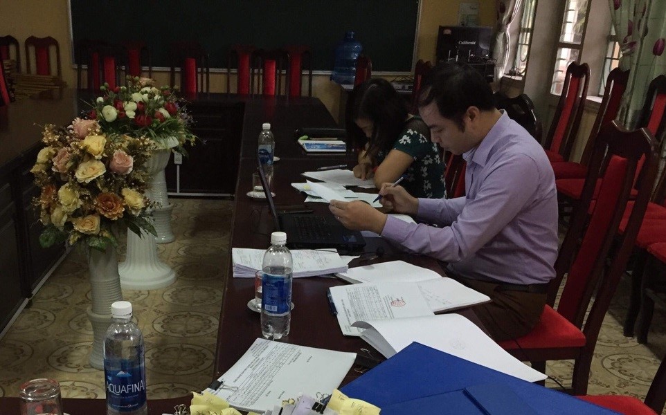 BHXH huyện Pác Nặm Tăng cường côntg tác kiểm tra, hướng dẫn nghiệp vụ và đốc thu bảo hiểm