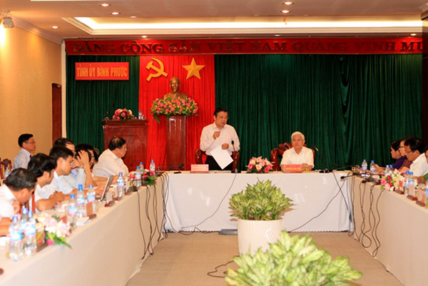 Bình Phước cần nâng cao trách nhiệm người đứng đầu trong phòng chống tham nhũng