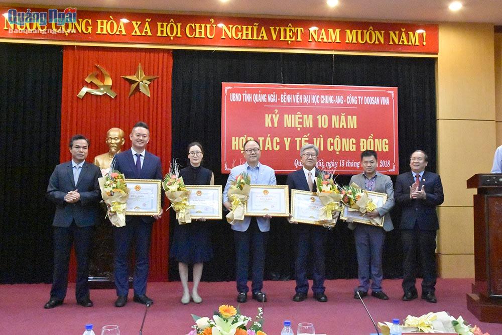 Quảng Ngãi Tổng kết 10 năm thực hiện chương trình hợp tác y tế vì cộng đồng ​