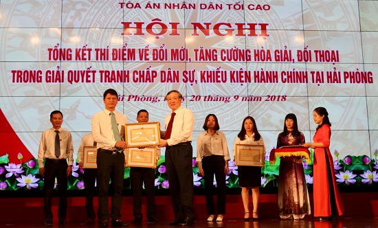 Thí điểm hòa giải đối thoại tại 16 tỉnh, thành