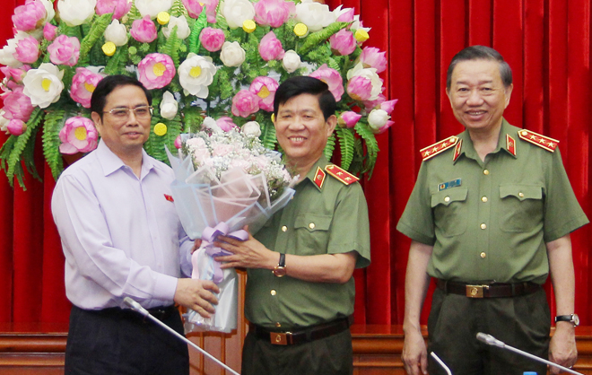 Đảng ủy Công an Trung ương công bố quyết định của Bộ Chính trị về công tác cán bộ