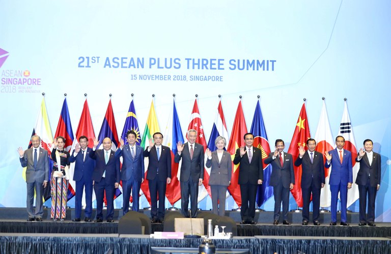 Thủ tướng Nguyễn Xuân Phúc nêu sáng kiến tăng cường hợp tác ASEAN+3
