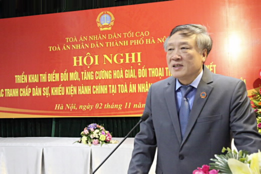 Tăng cường hòa giải, đối thoại trong giải quyết tranh chấp dân sự
