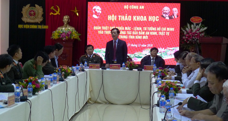 Xây dựng lực lượng Công an nhân dân vững mạnh
