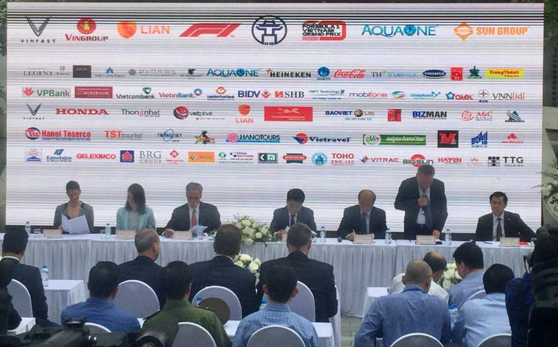 Giải đua ô tô Công thức 1 sẽ được tổ chức tại Hà Nội vào năm 2020