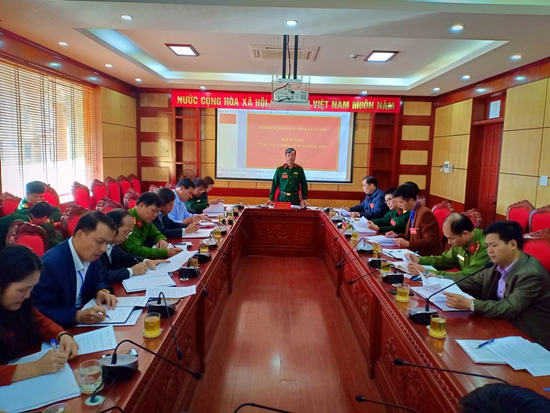 Bắc Sơn Lạng Sơn  Chú trọng công tác giáo dục quốc phòng, an ninh