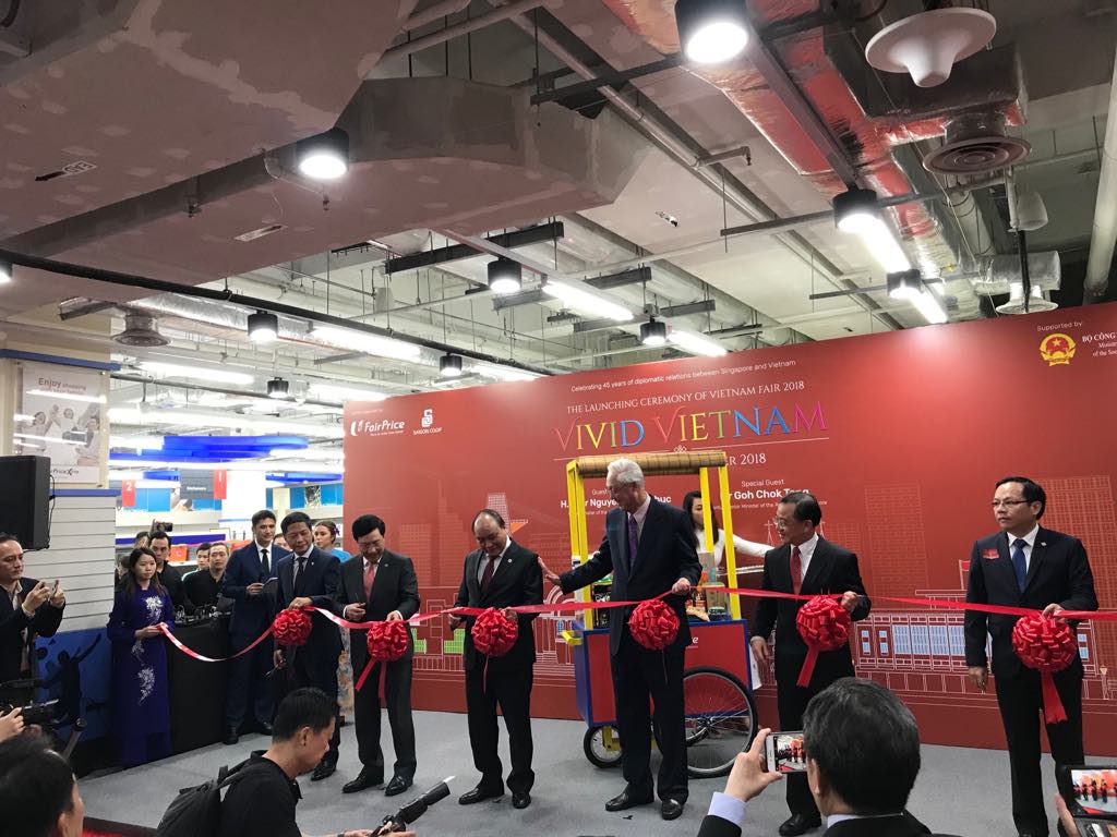600 mặt hàng của Việt Nam đã được đưa vào hệ thống siêu thị tại Singapore