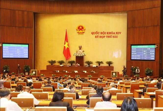 Thông cáo số 16, Kỳ họp thứ 6 Quốc hội khóa XIV
