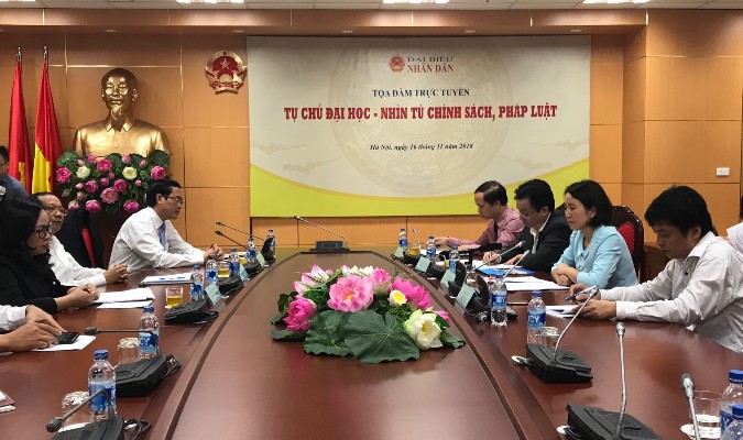 Tự thân các trường đại học phải vươn lên tự chủ
