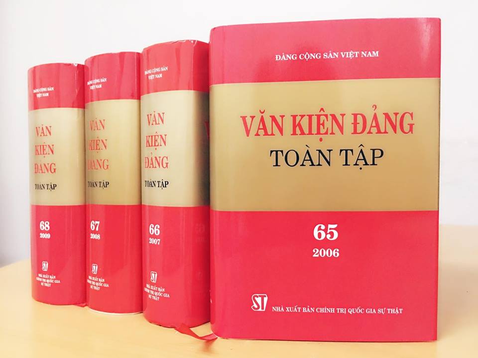 Xuất bản 4 tập Văn kiện Đảng Toàn tập từ tập 65 đến tập 68