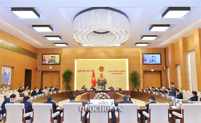 Khai mạc phiên họp thứ 29 của Uỷ ban Thường vụ Quốc hội