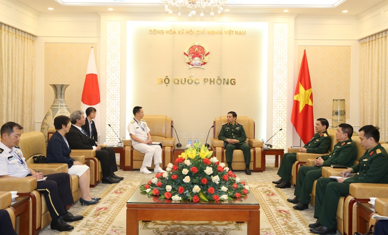 Hợp tác quốc phòng Việt Nam - Nhật Bản đạt được bước phát triển vượt bậc​